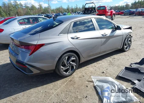 2024 Hyundai Elantra Limited from USA, damaged, VIN KMHLP4DG4RU653682